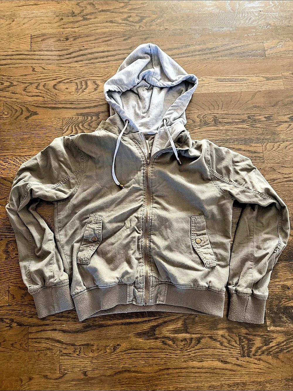Ashley Hooded Bomber Jacket
